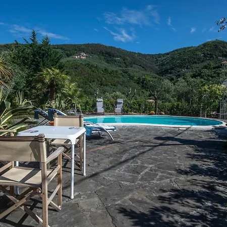 164-2 - Della Marchesa - Giardino E Piscina A Pochi Minuti Dal Centro Di Sestri Levante New Appartamento Santo Stefano del Ponte
